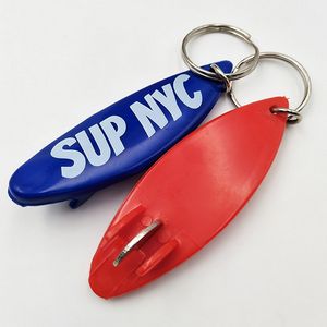 Surfboard Bottle Opener Keychain