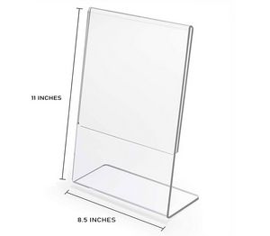 Table Top Clear Acrylic Display Holder Stand