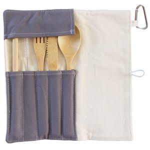 Take-Along Flatware Pineapple Utensil Roll