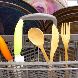 Take-Along Flatware Set w/Red Travel Case