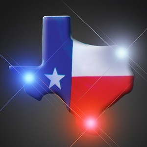 Texas Blinking Pin - PRINTED