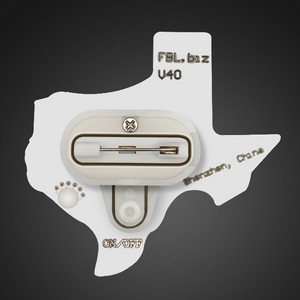Texas Blinking Pin - PRINTED