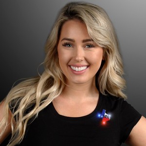 Texas Blinking Pin - PRINTED