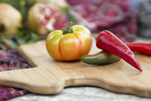 Texas State Bamboo Cutting & Serving Board