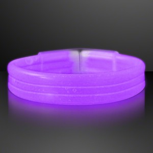 Thick Purple Glow Bracelet - PRINTED