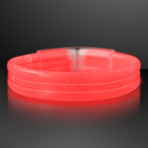Thick Red Glow Bracelet - PRINTED