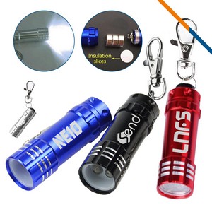 Thunder Aluminum Key Chain LED Flashlight