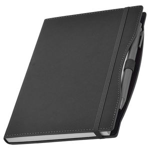 TiTUSÂ® Executive Companion A5 Notebook with Pen & Elastic Band Closure