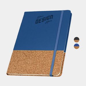 TiTUSÂ® Mulch PU Leather A5 Executive Notebook with Elastic Band Closure