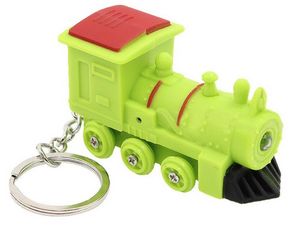 Train LED Sound Keychain