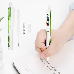 Translucent Barrel Retractable Ballpiont Pen