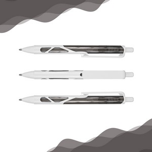 Translucent Barrel Retractable Ballpiont Pen