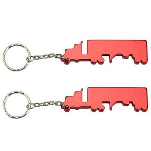 Truck Bottle Opener Keychain