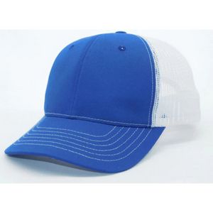True American Made 6-Panel White Mesh Trucker Cap
