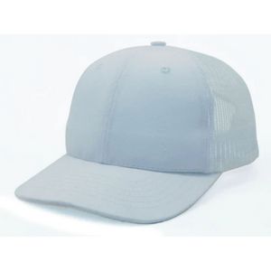 True American Made 6-Panel White Mesh Trucker Cap