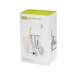 True® 7 Piece Barware Set