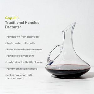 TrueÂ® Capuliâ„¢: Traditional Handled Decanter