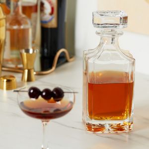 TrueÂ® Clarity 750ml Spirits Decanter