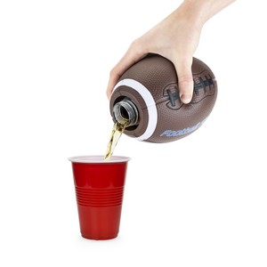 True® Football Flask