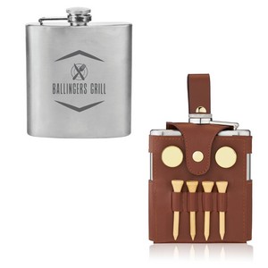 TrueÂ® Golfer's Flask and Accessory Set