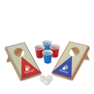 TrueÂ® Mini Cornhole Pong Set