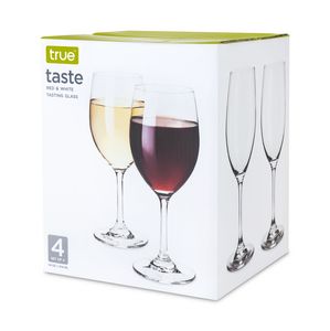 True® Red And White Tasting Glass