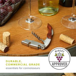 True® Sommelierâ„¢ Professional Waiter's Corkscrew