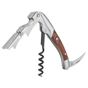 True® Spruce Double Hinged Corkscrew
