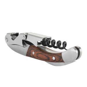 True® Spruce Double Hinged Corkscrew