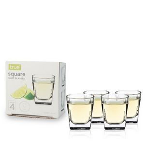 True® Square Shot Glass