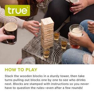 True® Stackâ„¢ Group Drinking Game
