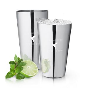 TrueÂ® Stainless Steel Boston Shaker Tins