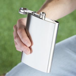 True® TrueFlaskâ„¢: 8 oz Stainless Steel Flask