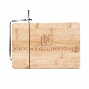TrueÂ® Wireslice Bamboo Cheese Slicing Board