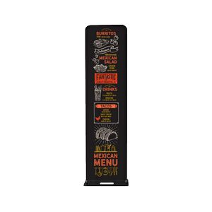 Tube Banner Stand Single Sided