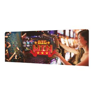 Tube Wall Display Single Sided