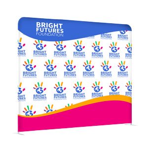 Tube Wall Display Single Sided