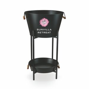 Twine LivingÂ® Beverage Tub Stand & Tray