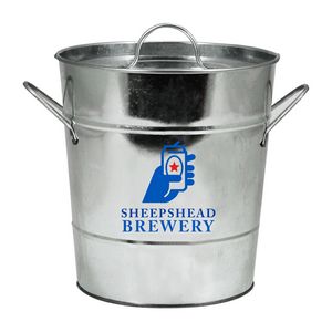 Twine LivingÂ® Galvanized Metal Ice Bucket