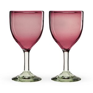 Twine LivingÂ® Rosado Stemmed Recycled Wine Glass