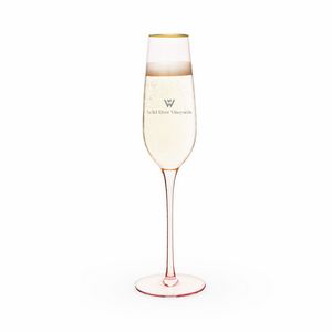 Twine LivingÂ® Rose Crystal Champagne Flute