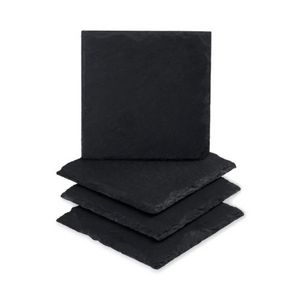 Twine LivingÂ® Square Slate Coaster