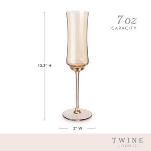 Twine LivingÂ® Tulip Champagne Flute