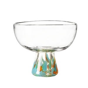 Twine LivingÂ® Viajar Wide Stemmed Recycled Margarita Glass