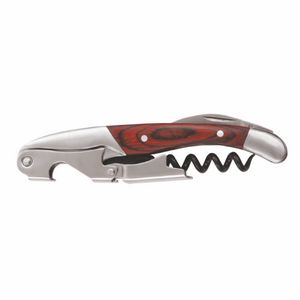Twine LivingÂ® Wooden Double Hinged Corkscrew