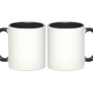 Two-Tone Full Color Coffee Mug 11 oz. Sublimated Mugs