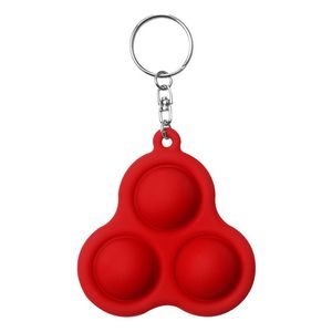 UFO Push Pop Bubble Keychain