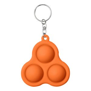 UFO Push Pop Bubble Keychain