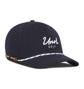 UNRL Golf Script Rope Snapback Mid-Pro Hat