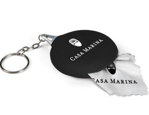 Ultra Opper FiberÂ® Cloth w/Big Mouthâ„¢ Key Chain - 1 Color - Rush Production